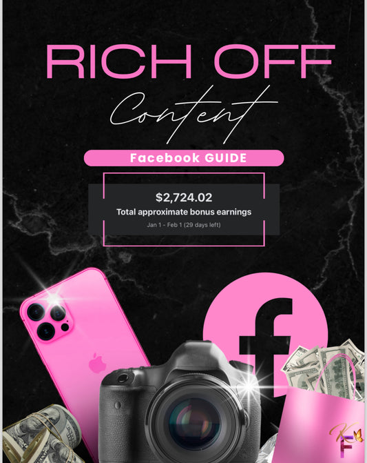 Rich Off Facebook(Performance Bonus) (DIGITAL DOWNLOAD)