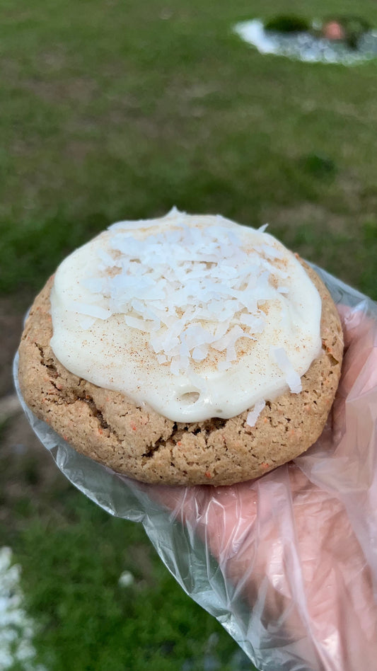 Carrot Cookies w/ coconut