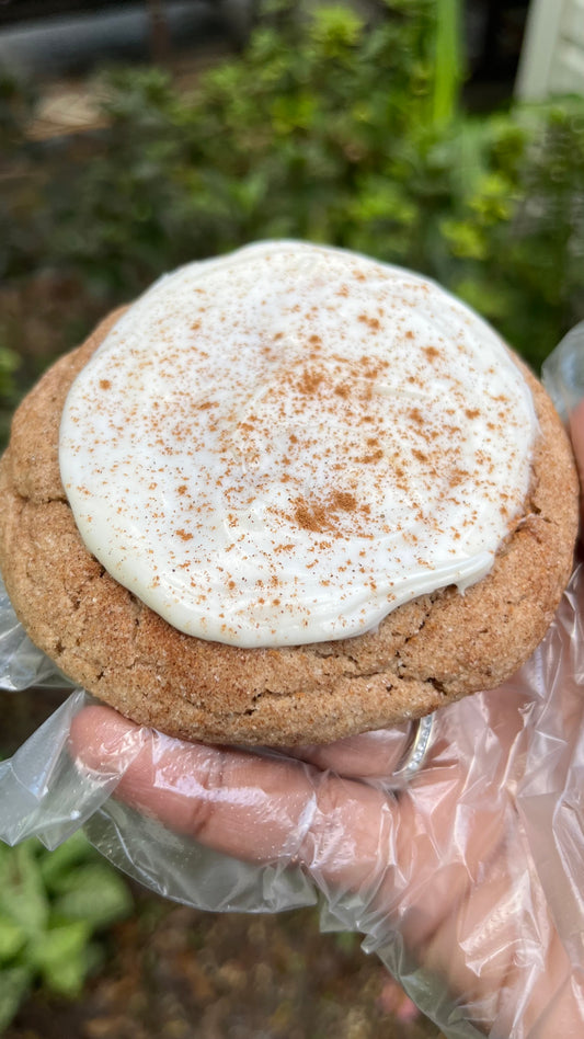 Cinnamon Pumpkin Spice w/ cream cheese icing